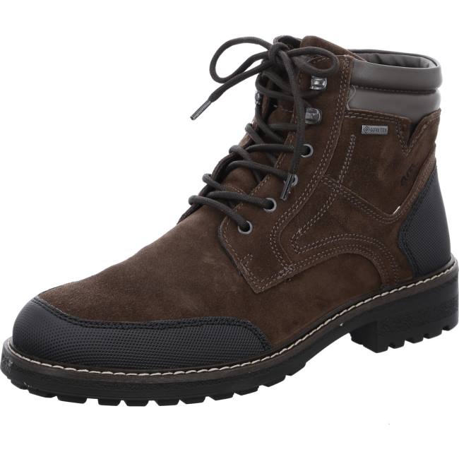 Ara Shoes Ankle Frederik Men\'s Boots Brown | ARA907GOB