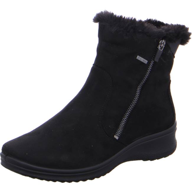 Ara Shoes Ankle München Women\'s Boots Black | ARA289GJM