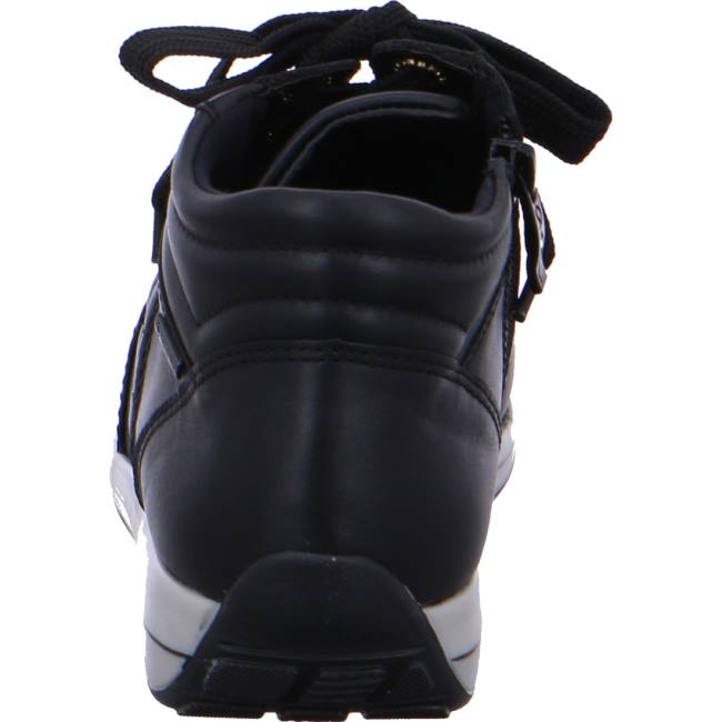 Ara Shoes Ankle Osaka Women's Trainers Black | ARA548IPZ