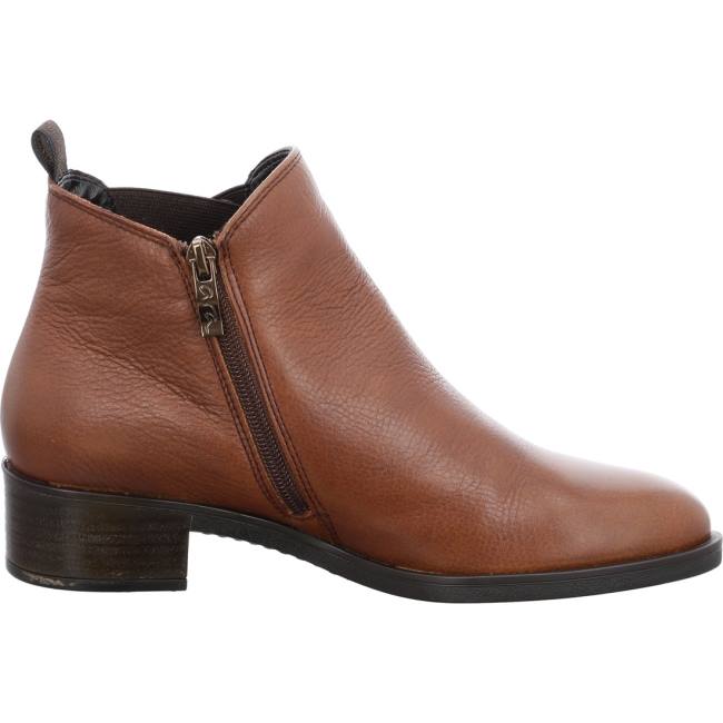 Ara Shoes Ankle Parker Cognac Women's Boots Brown | ARA305ORZ