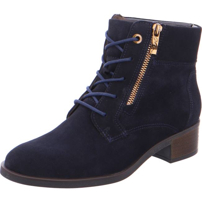 Ara Shoes Ankle Parker Women\'s Boots Blue | ARA847HZG