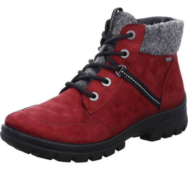 Ara Shoes Ankle Saas-fee Ruby Women\'s Boots Red | ARA421DIB