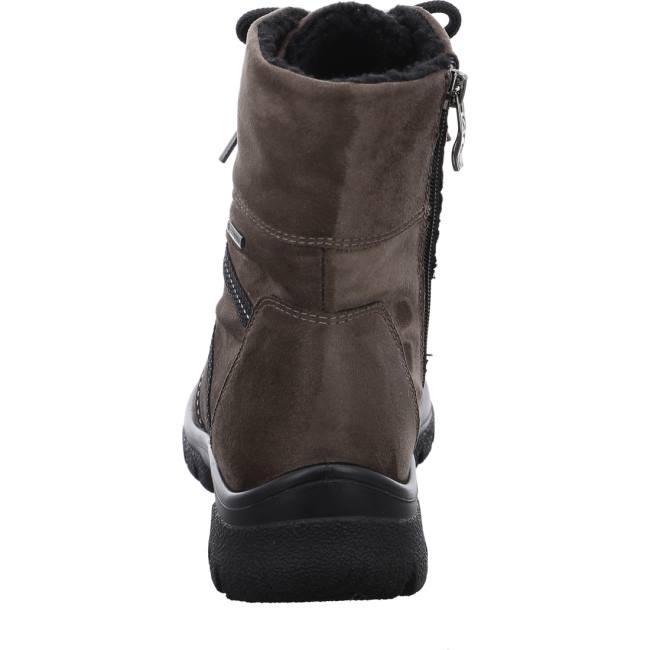 Ara Shoes Ankle Saas-fee Taiga Women's Boots Grey | ARA059FKY