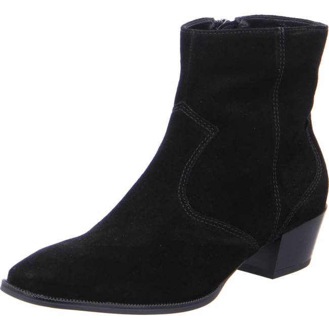 Ara Shoes Ankle Tombstone Women\'s Boots Black | ARA180JSX