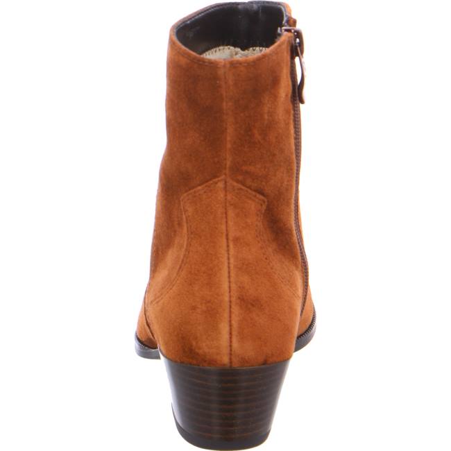 Ara Shoes Ankle Tombstone Women's Boots Brown | ARA307VLW