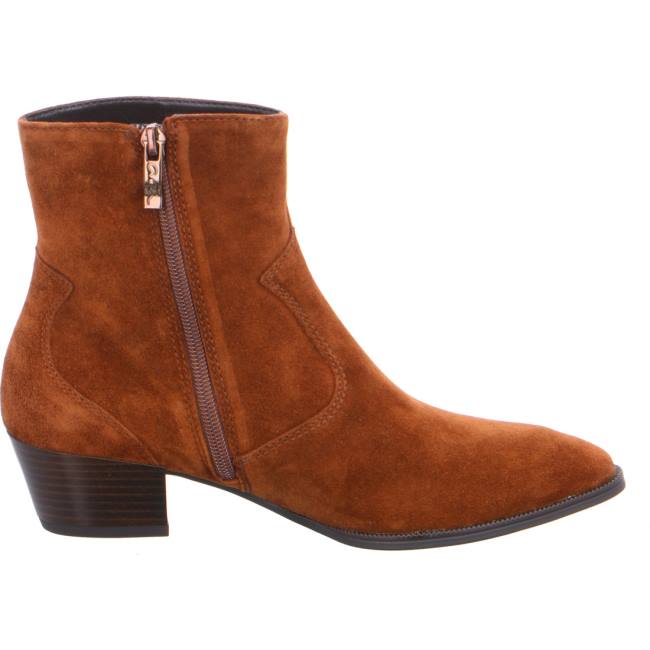 Ara Shoes Ankle Tombstone Women's Boots Brown | ARA307VLW