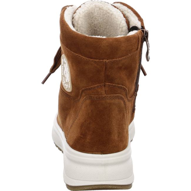 Ara Shoes Aspen Nuts Women's Boots Brown | ARA012LBW