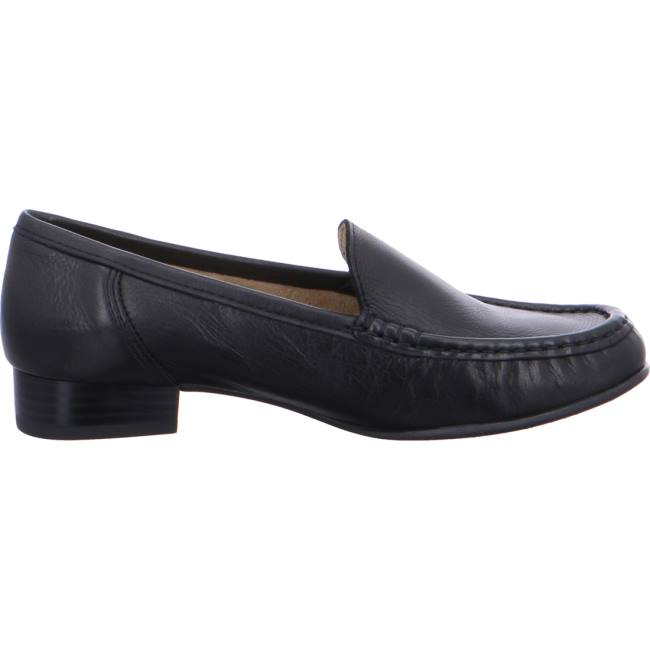 Ara Shoes Atlanta Women's Loafers Black | ARA518ZNW