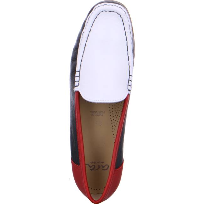 Ara Shoes Atlanta Women's Loafers White | ARA047SDP