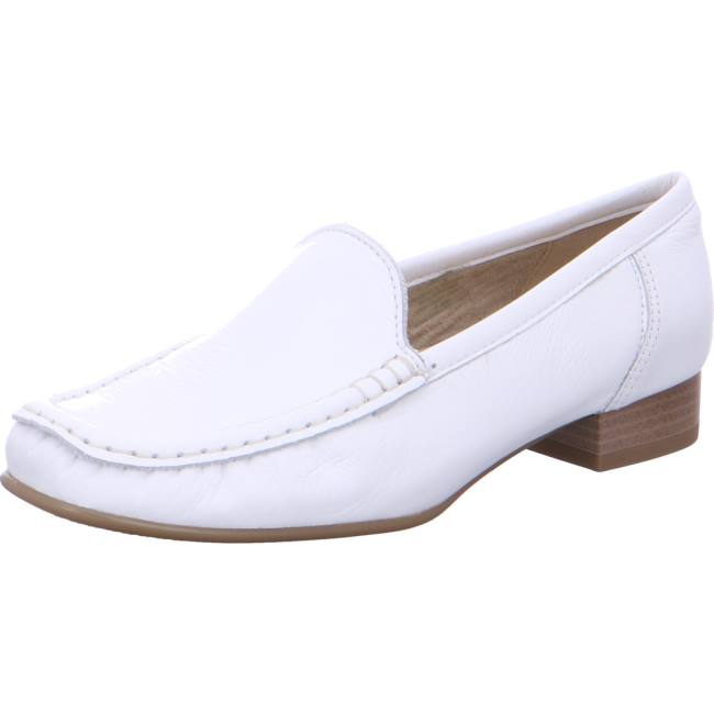 Ara Shoes Atlanta Women\'s Loafers White | ARA149EAW