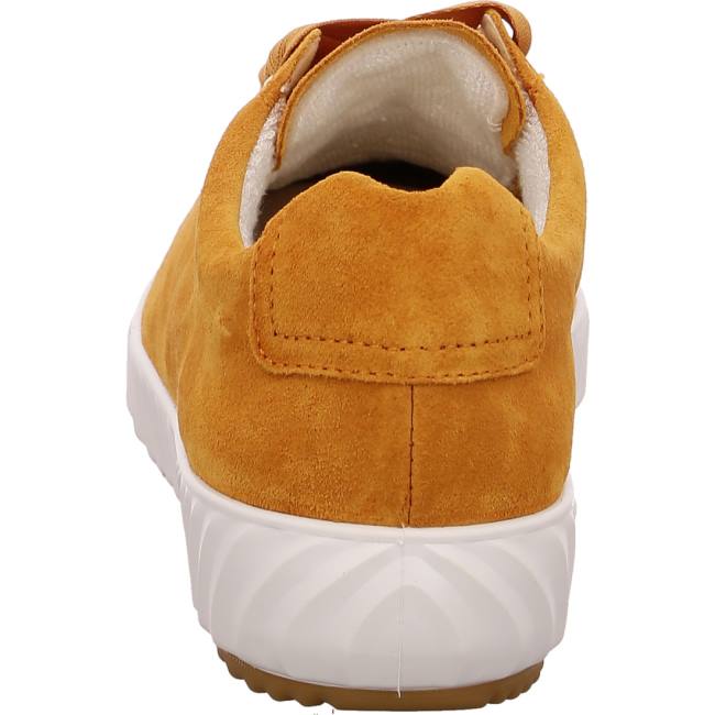 Ara Shoes Avio Ochre Women's Trainers Brown | ARA936PQA