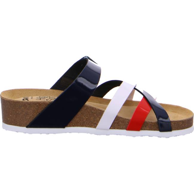 Ara Shoes Bali Multi Women's Mules Black / White / Red | ARA534VPK