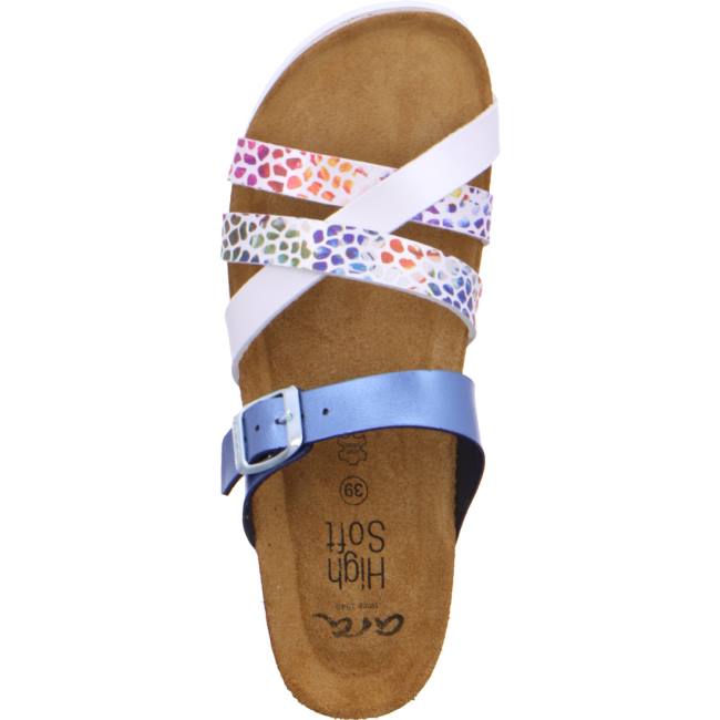 Ara Shoes Bali Sky Women's Mules White / Blue | ARA274VJU