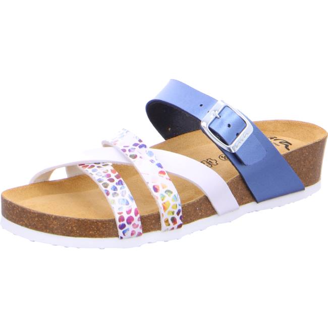 Ara Shoes Bali Sky Women\'s Mules White / Blue | ARA274VJU