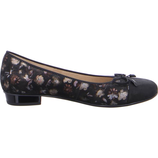 Ara Shoes Ballet Pumps Bari Women's Ballerina Black | ARA031JPB