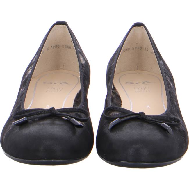 Ara Shoes Ballet Pumps Bari Women's Ballerina Black | ARA031JPB