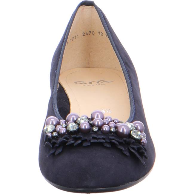 Ara Shoes Ballet Pumps Bari Women's Ballerina Blue | ARA360IRZ