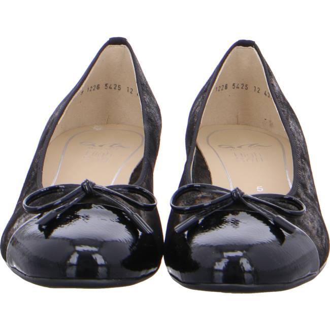 Ara Shoes Ballet Pumps Bari Women's Ballerina Black | ARA698GAO