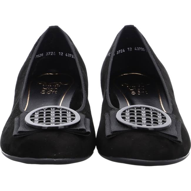 Ara Shoes Ballet Pumps Bari Women's Ballerina Black | ARA918VHU