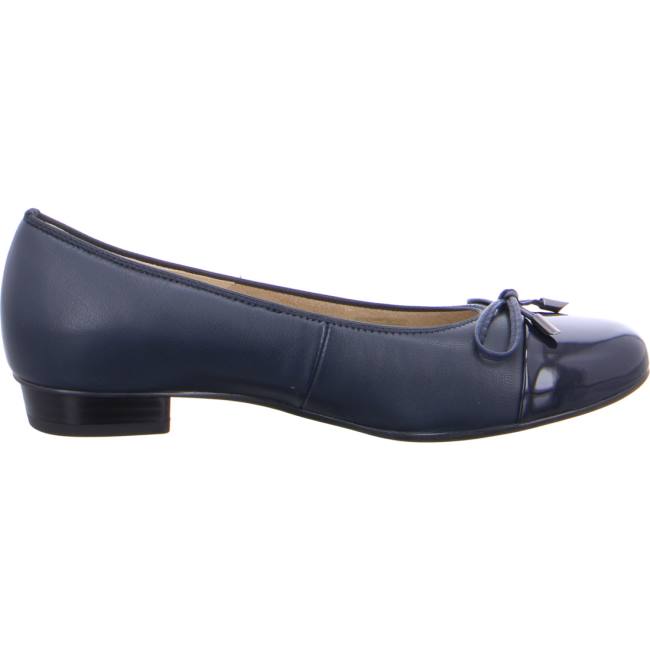 Ara Shoes Ballet Pumps Bari Women's Ballerina Blue | ARA985LGC