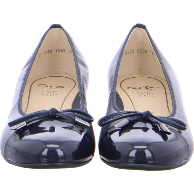 Ara Shoes Ballet Pumps Bari Women's Ballerina Blue | ARA985LGC