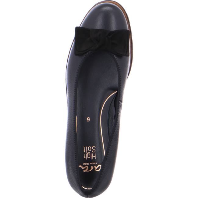 Ara Shoes Ballet Pumps Bari-sport Women's Ballerina Black | ARA435YXD