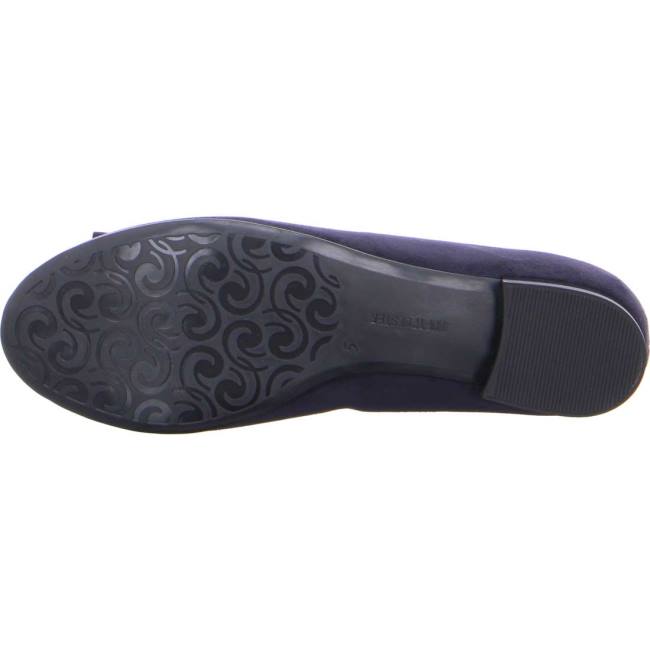 Ara Shoes Ballet Pumps Pisa Navy Women's Ballerina Blue | ARA430MZH