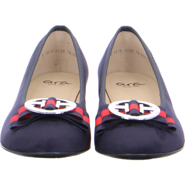 Ara Shoes Ballet Pumps Pisa Navy Women's Ballerina Blue | ARA430MZH