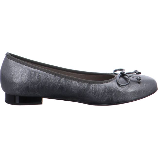 Ara Shoes Ballet Pumps Pisa Women's Ballerina Grey | ARA054ERY