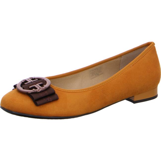 Ara Shoes Ballet Pumps Pisa Women\'s Ballerina Yellow | ARA741GWC