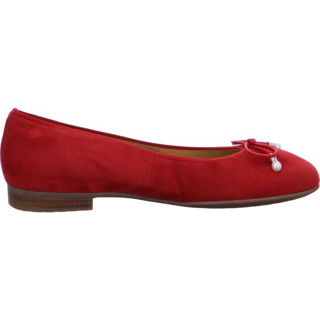 Ara Shoes Ballet Pumps Sardinia Women's Ballerina Red | ARA107JAS