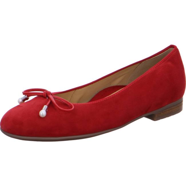 Ara Shoes Ballet Pumps Sardinia Women\'s Ballerina Red | ARA107JAS