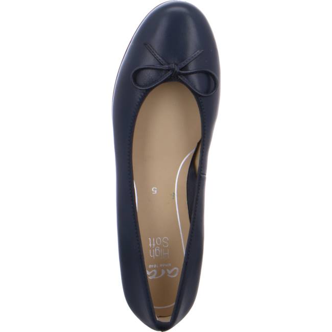 Ara Shoes Ballet Pumps Sardinia Women's Ballerina Blue | ARA268AWF