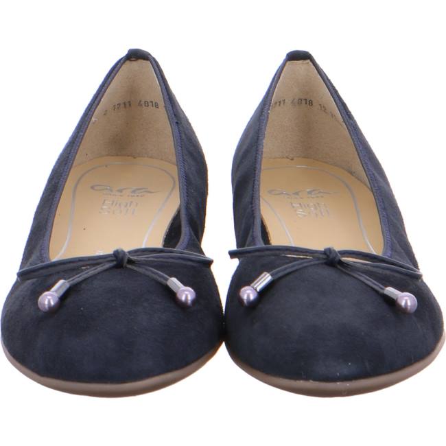 Ara Shoes Ballet Pumps Sardinia Women's Ballerina Blue | ARA468YZE