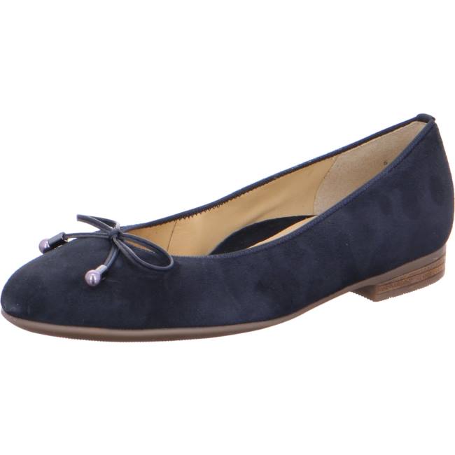 Ara Shoes Ballet Pumps Sardinia Women\'s Ballerina Blue | ARA468YZE