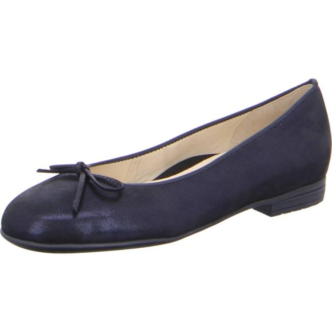 Ara Shoes Ballet Pumps Sardinia Women\'s Ballerina Blue | ARA570LWK