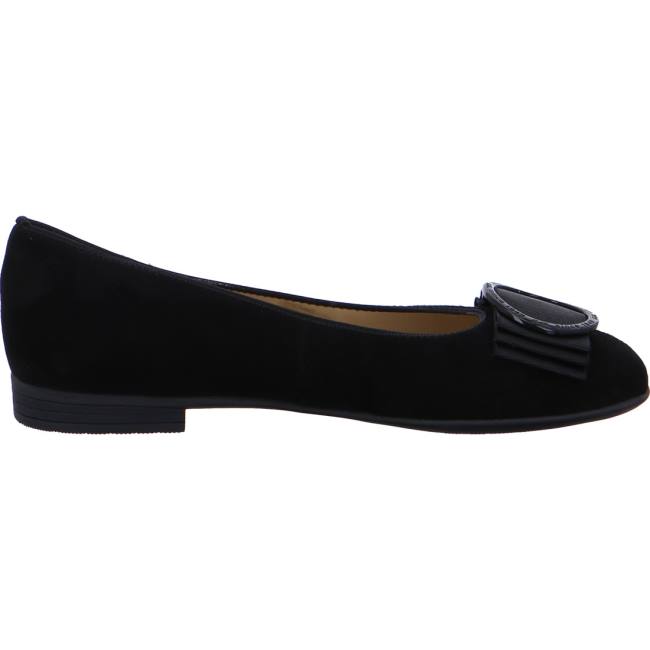 Ara Shoes Ballet Pumps Sardinia Women's Ballerina Black | ARA648MJC