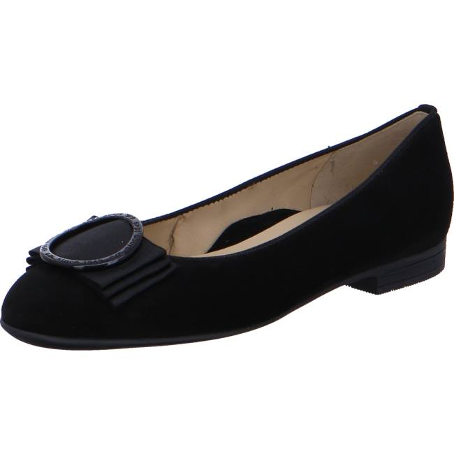 Ara Shoes Ballet Pumps Sardinia Women\'s Ballerina Black | ARA648MJC