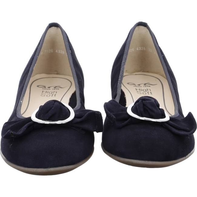 Ara Shoes Ballet Pumps Sardinia Women's Ballerina Blue | ARA689DVR