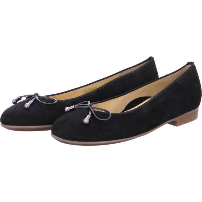 Ara Shoes Ballet Pumps Sardinia Women's Ballerina Black | ARA798VNK