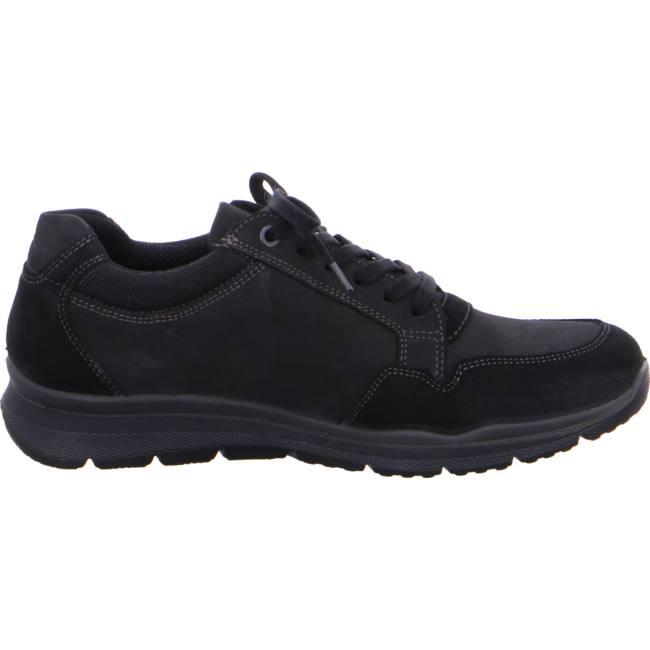 Ara Shoes Benjo Men's Trainers Black | ARA094WGQ