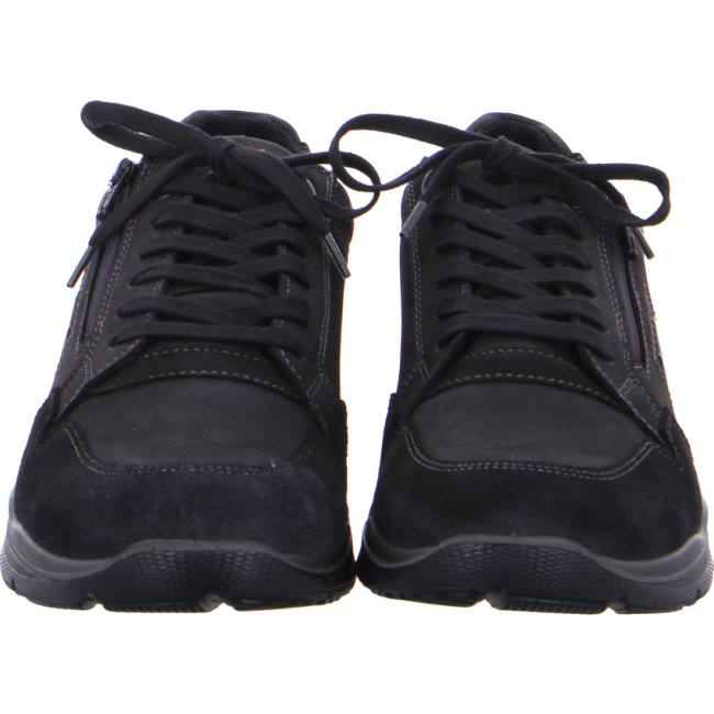 Ara Shoes Benjo Men's Trainers Black | ARA094WGQ