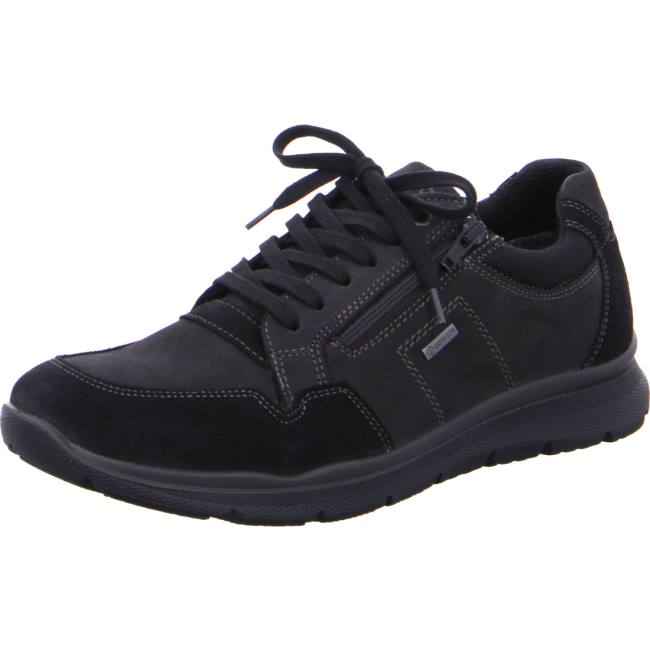 Ara Shoes Benjo Men\'s Trainers Black | ARA094WGQ