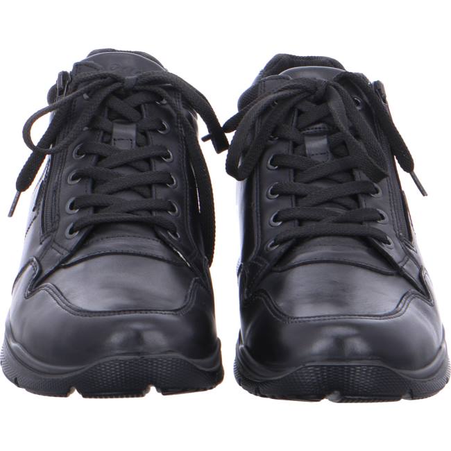 Ara Shoes Benjo Men's Trainers Black | ARA469PJX