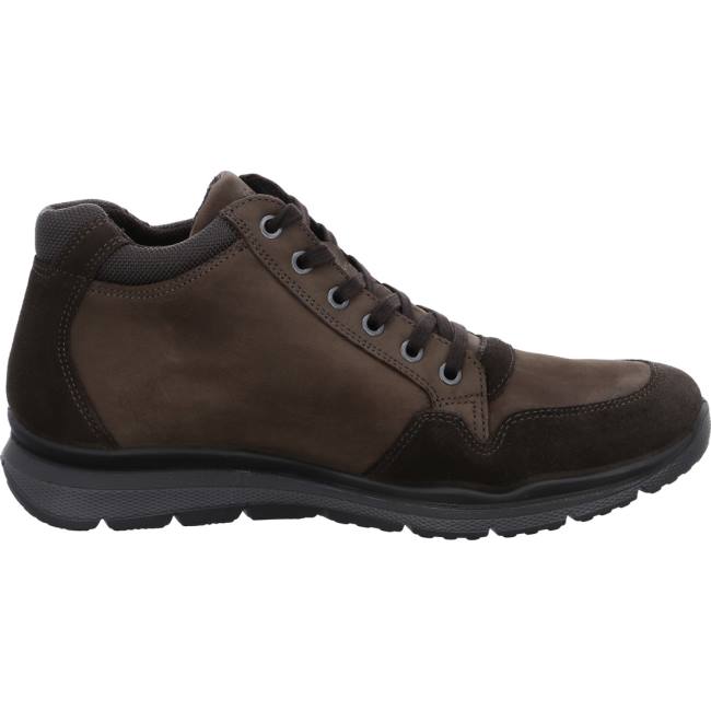 Ara Shoes Benjo Moro Men's Trainers Brown | ARA862QHP