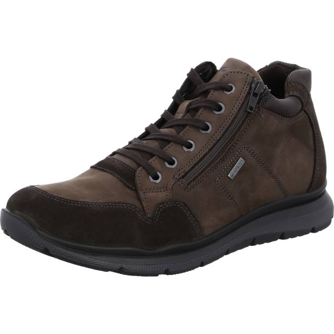 Ara Shoes Benjo Moro Men\'s Trainers Brown | ARA862QHP