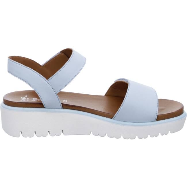 Ara Shoes Bilbao Aqua Women's Sandals Blue | ARA926ZQE