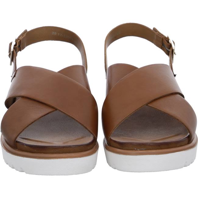 Ara Shoes Bilbao Cognac Women's Sandals Brown | ARA390LKT