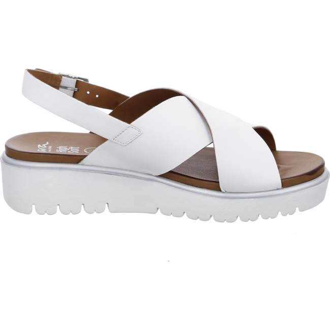 Ara Shoes Bilbao Women's Sandals White | ARA089KLA