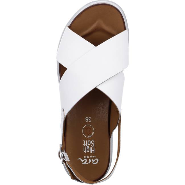 Ara Shoes Bilbao Women's Sandals White | ARA089KLA